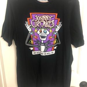 Nightmare before Christmas inspired Johnny cupcakes shirt